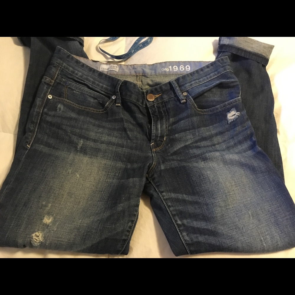 Gap slouchy skinny jean
